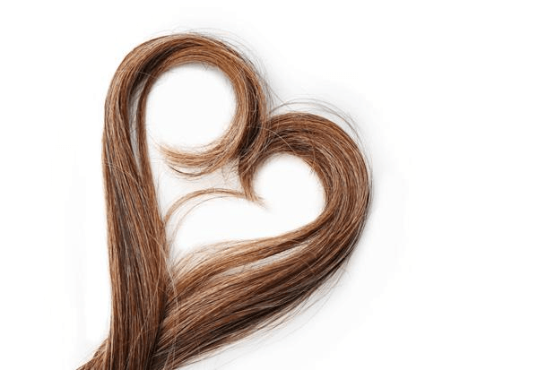 herz aus haar